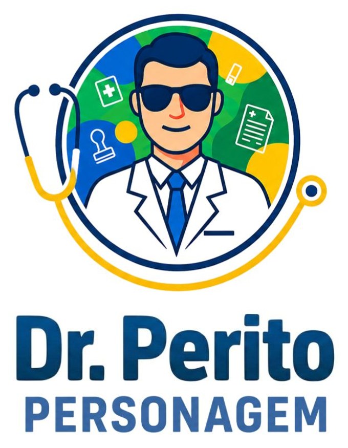 Dr. Perito, personagem e parceiro da Confia Prev, especialista em orientação previdenciária